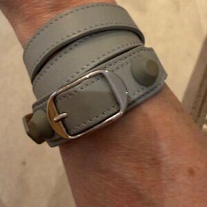 Balenciaga leather bracelet